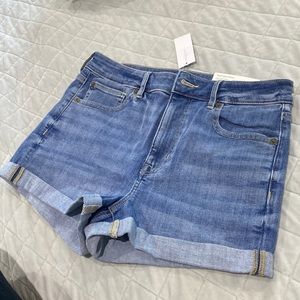 AE Ne(x)t Level Super High-Waisted Denim Short Short